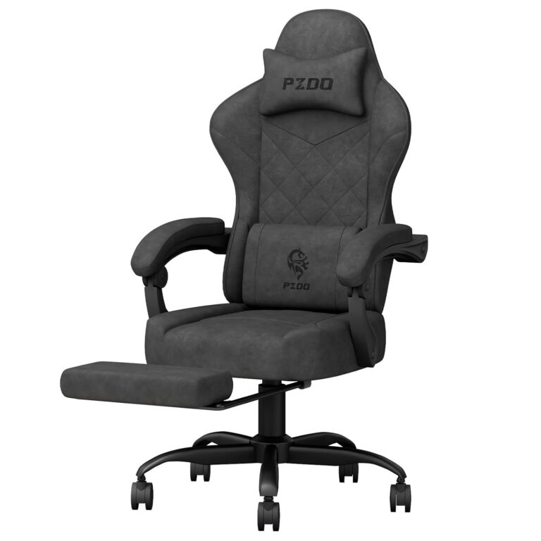 Submi Gaming Chair for Adults, Ergonomic Gaming Chair, Computer Chair with Lumbar Support, Chaise Gamer Reclining Chair, PC Video Game Chair with Headrest and Footrest, Teens,...