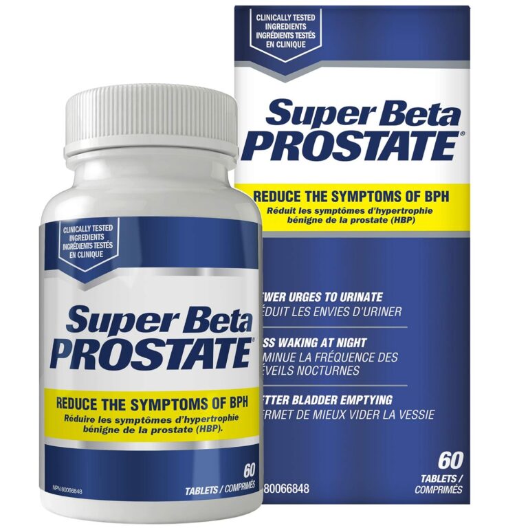 Super Beta Prostate Urologist Recommended Prostate Supplement for Men - Reduce the Symptoms of BPH, Decrease Bathroom Trips Day & Night, Promote Sleep, Better Bladder Emptying &...