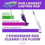Swiffer PowerMop Multi-Surface Mop Kit for Floor Cleaning, Fresh Scent, Mopping Kit Includes PowerMop, 2 Mopping Pad Refills, 1 Floor Cleaning Solution with Fresh Scent and 2...