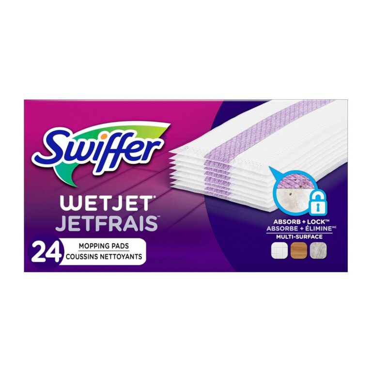 Swiffer WetJet Spray Mop Multi-Surface Floor Cleaner Pad Refill, 24 Count