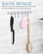 SXhyf Cleaning Brush - Hard Bristle Crevice Cleaning Brush, Multifunctional Gap Scrub Brush, Home Essentials, Bathroom Cleaner Tools for Household Use, Kitchen, Window, Faucets,...
