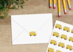 Teacher Created Resources School Bus Stickers