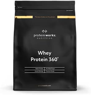 The Protein Works Whey Protein 360 (French Vanilla) 100% Raw Whey Protein Powder Ideal Pre Workout Powder For Men and Women, Lean Muscle Builder Protein Shake Best Regular...