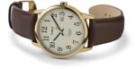 Timex Easy Reader 38mm Leather Strap Watch