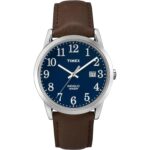 Timex Easy Reader 38mm Leather Strap Watch