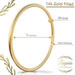 Tiny Nose Ring Hoop 20 G Nose Piercings Hoop - 14K Gold Filled Nose Piercings hoop - Gold jewelry Nose Ring - Nose Rings For Women