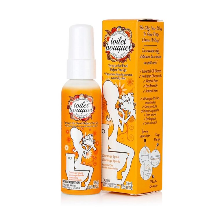 Toilet Bouquet Premium Toilet Spray, L'orange Spice, 55 ml