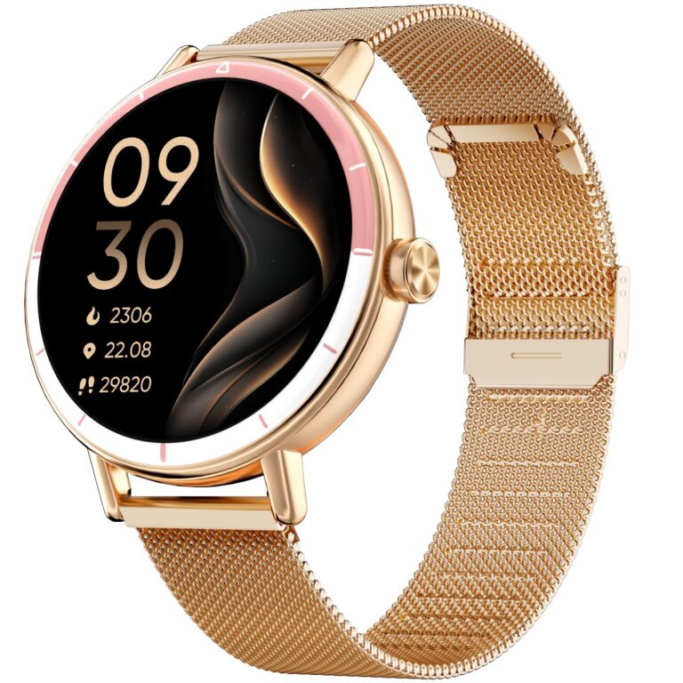 TOOBUR Smart Watch for Women with Two Bands, Fitness Tracker Watch, Heart Rate Monitor, Step Counter, Android & iOS Phones Compatible, Answer/Make Calls, HD Touchscreen, IP68...