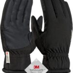 TRENDOUX Winter Gloves Men Women - 3M Thinsulate Water Resistant Ski Glove Windproof Cuff, Thick Thermal Wicking Insert, Bike Snowboard Snow Running