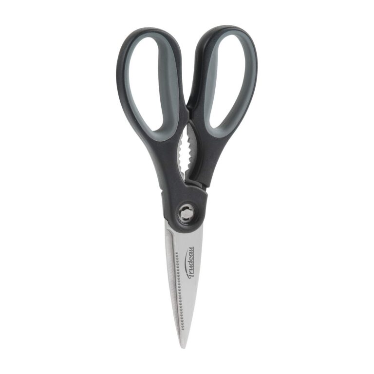 Trudeau Detachable Kitchen Shears, Black, one Size