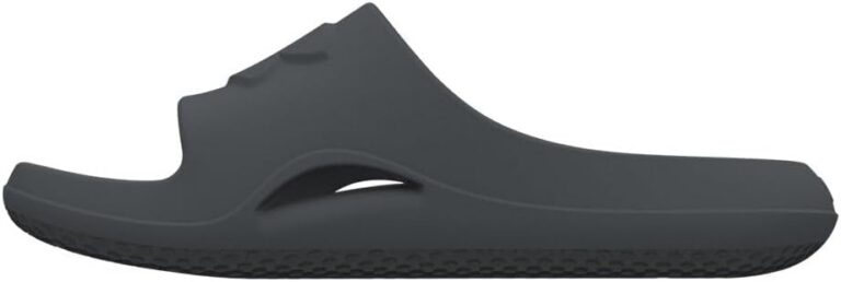 Under Armour Men's Locker V Slide Sandal, (100) White/White/White, 12