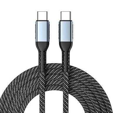 USB C to USB C Cable 100W for Pixel 3a Charging Cable,3.3FT Type C to C Cable Fast Charge Cord for iPad Air 4 MacBook Air/Pro 13'' Pixel 5 4 4a 4XL 3XL Galaxy S21 Ultra S20 FE...