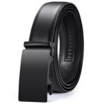 VATAN Men's Belt Leather Ratchet Belt for Men Dress Casual Every Day with Adjustable Buckle, Trim to Fit