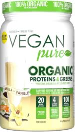 Vegan Pure Organic Protein & Greens (Vanilla)