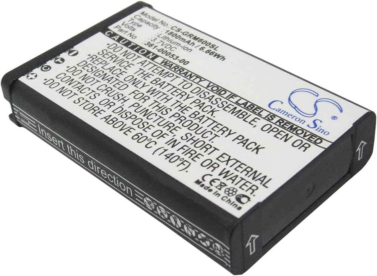 VINTRONS 1800mAh Replacement Battery for Garmin Alpha 100 Handheld, Monterra VINTRONS 1800mAh Replacement Battery for Garmin Alpha 100 Handheld, Monterra