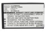 VINTRONS Replacement Battery for Garmin Montana 600T, Montana 650, Monterra