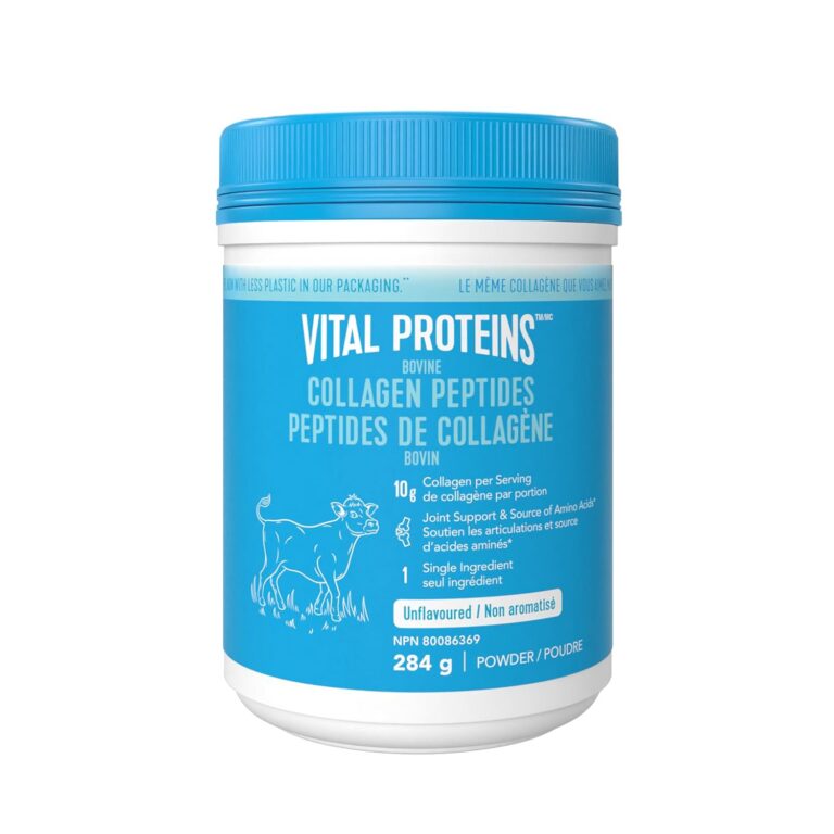 VITAL PROTEINS Bovine Collagen Powder, Hydrolyzed Collagen Per Serving - Unflavoured, 284 g
