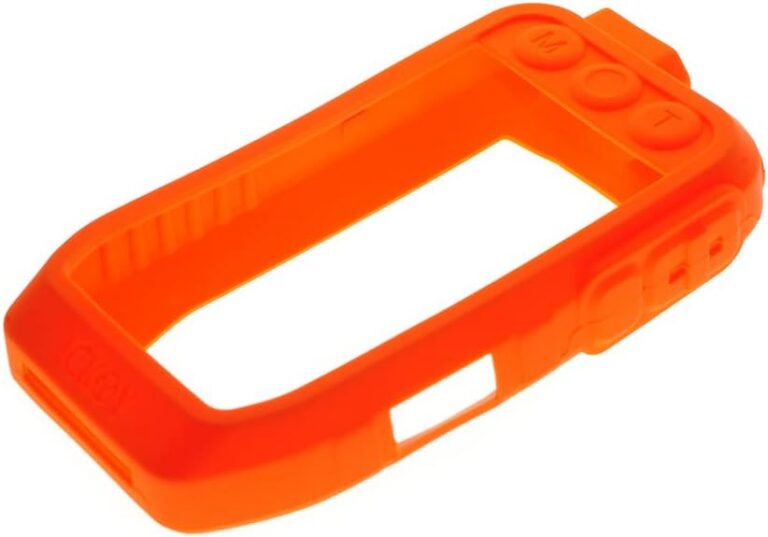 Voikoli Case Compatible with Garmin Alpha 200i,GPS Handset Navigation System Soft Silicone Protective Cover Case (Orange)