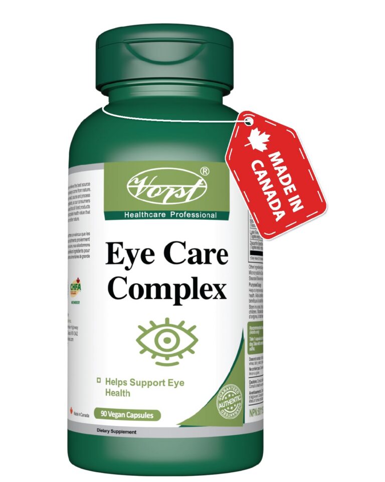 VORST Eye Care Supplement 90 Vegan Capsules with Bilberry, Lutein, Zeaxanthin & Beta Carotene for Vision Complex and Dry Eyes, Non GMO Powder Pills for Adults Including 50 Plus,...