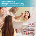 Vtopmart 6 Pack Small Stackable Storage Drawers, Acrylic Organiser, Storage and Organisation for Dresser, Bathroom, Cosmetics, Kitchen, Storage Cabinet