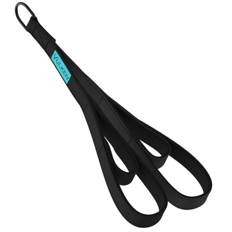 Vulken Tricep Rope Cable Attachment. 28.7 Inch & 22 Inch Two Lengths Built in One Pull Down Rope
