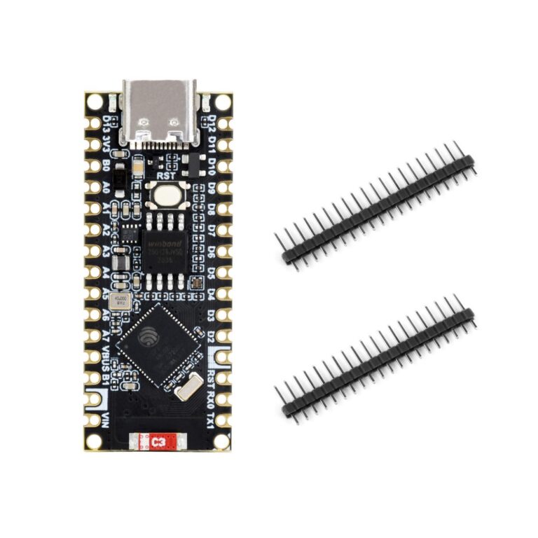 Waveshare ESP32-S3-Nano Development Board, Based On ESP32-S3R8, Compatible with Arduino Nano ESP32, Without Header
