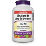 Webber Naturals Apple Cider Vinegar, 240 Capsules, Sugar Free