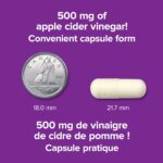 Webber Naturals Apple Cider Vinegar, 240 Capsules, Sugar Free