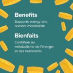 Webber Naturals Vitamin B100 Complex, Timed Release, 140 Tablets, Supports Energy Production and Metabolism, Vegan