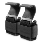 Weight Lifting Hooks, Gym Wrist Straps with Hand Grip Hooks for Deadlifts, Pull Ups, Powerlifting, Strength Training, Fitness Workout Lifting Straps for Men & Women, Gifts for...