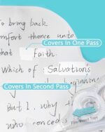 Weliu 16 Pcs Correction Tape, 32.8 Ft Tear-Resistant White Out Tape Bulk for School, Office, Note Taking, Journal (Tape Width 0.2 in, Clear)