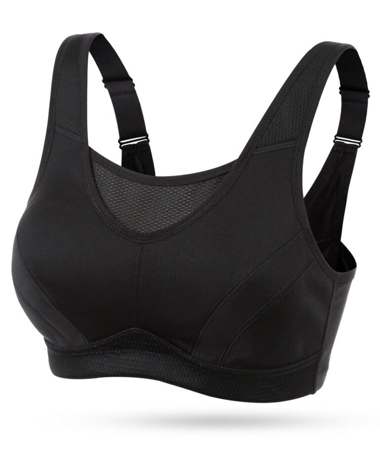 WingsLove Women’s High Impact Comfort Full Support Non Padded Sport Bra