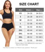 wirarpa Women's High Waisted Cotton Underwear Postpartum Briefs Full Panties 4 Pack