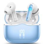 Wireless Earbuds, Bluetooth Ear Buds 5.4 Mini HiFi Stereo with 4 ENC Noise Cancelling Mics Wireless Headphones, in Ear Earphones 40H IP7 Waterproof, USB C, Bluetooth Earbuds for...