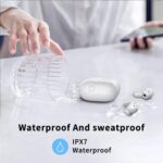 Wireless Earbuds, Bluetooth Ear Buds 5.4 Mini HiFi Stereo with 4 ENC Noise Cancelling Mics Wireless Headphones, in Ear Earphones 40H IP7 Waterproof, USB C, Bluetooth Earbuds for...