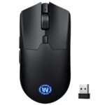 Wireless Gaming Mouse, 800-6400 DPI, Tri-Mode 2.4G/USB-C/Bluetooth 5.3 Gaming Mouse Wireless, RGB Mouse Gamer, 100Hrs Battery Life, Rechargeable Gaming Mice for PC, Mac, PS5,...