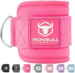 Women's Ankle Strap for Cable Machines & Resistance Bands: Gym & Home Workout Cuff Attachment for Leg Extensions, Kickbacks, Hip Abductors - Booty Exercises