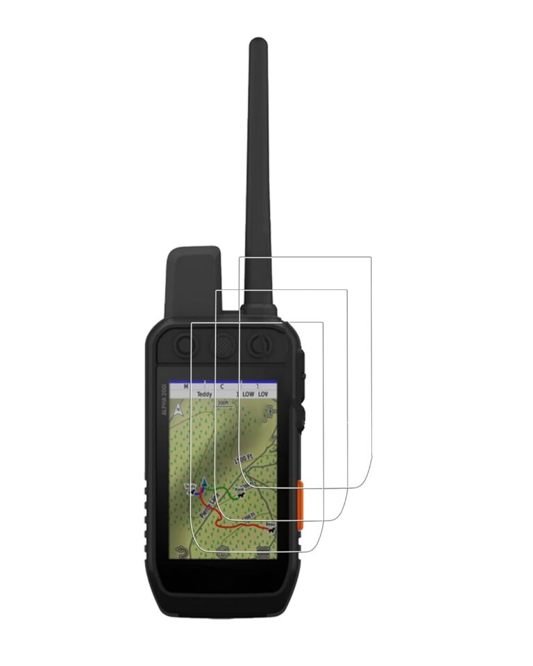 WUNIAK Screen Protector for Garmin Alpha 200i/Alpha 300i Dog Tracking, High-definition Scratch Resistant Film,Bubble Free HD Clear with Easy Installation Kit,(3 Pack).