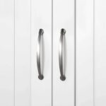 Yaheetech Over The Toilet Cabinet with Inner Adjustable Shelf, Double Door Bathroom Storage Organizer, Taller Wooden Free Standing Toilet Rack with Open Storage Shelf, White