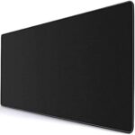 YEBMoo Gaming Mouse Pad XXL Extended Desk Pad & Thick Large (900x400x3 mm) Computer Keyboard Mousepad Mouse Mat (90x40Black)