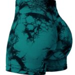 YEOREO Professional Women Workout Shorts 3.6" Scrunch Shorts Seamless High Waisted Contour Gym Yoga Biker Shorts