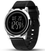 YUINK Mens Watch Ultra-Thin Digital Sports Watch Simple Waterproof Stainless Steel Fashion Wrist Watch for Men Women