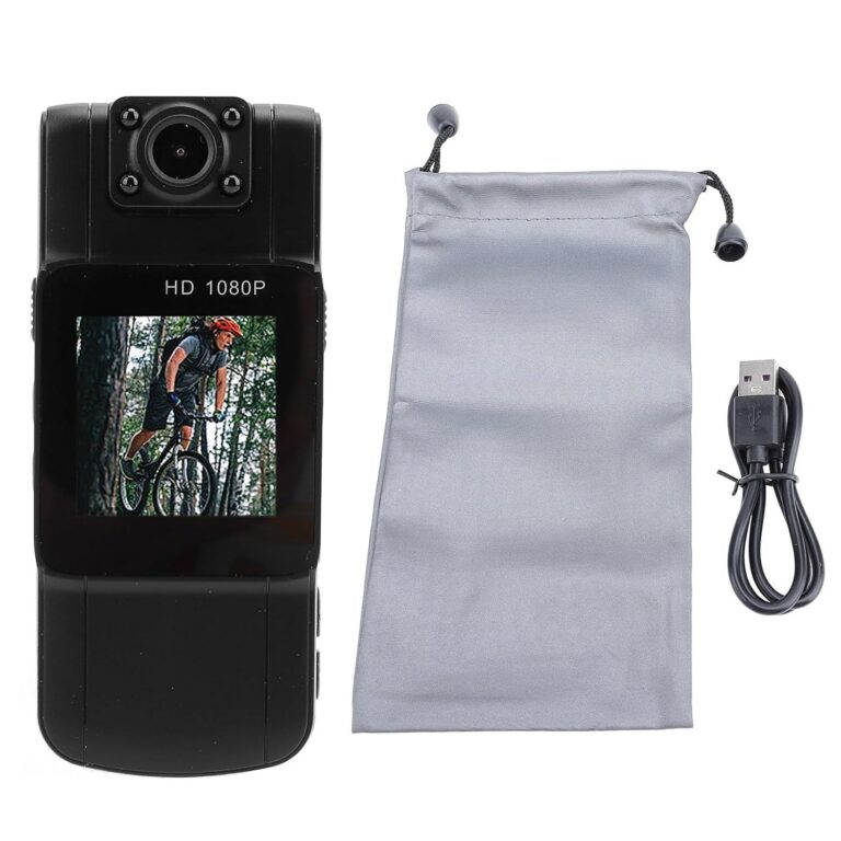 1080P Body Worn Cam, 1.5in Screen Body Camera with Audio and Video, Magnetic Back Clip, Night Vision, Motion Detection