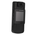 1.54 Inch 4K Video Body Camera, Portable Mini Body Cam Small Hidden Cam with Infrared Night Vision, Motion Detection, Lens 180° Rotation for Sports Travel Work