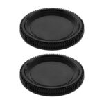 2pcs Camera Body Cap Replacement Part Compatible with Nikon F Lens Mount Camera F3 FM2 F4 D6200 D5600 Df D3 D600 D810 F5 D100 D750 D70 D700