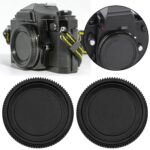 2pcs Camera Body Cap Replacement Part Compatible with Nikon F Lens Mount Camera F3 FM2 F4 D6200 D5600 Df D3 D600 D810 F5 D100 D750 D70 D700