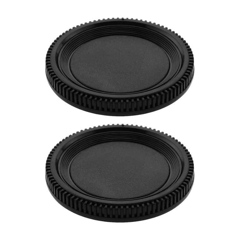 2pcs Camera Body Cap Replacement Part Compatible with Nikon F Lens Mount Camera F3 FM2 F4 D6200 D5600 Df D3 D600 D810 F5 D100 D750 D70 D700