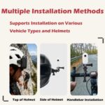 4K Mini Body Cam,Waterproof Pocket Sports Camera,Wearable POV Pro Thumb Camera,Hands Free Magnetic Motorcycle Cam,with Magnetic Clip for Bike Cycling,Vlogging Pet Walk Swim...