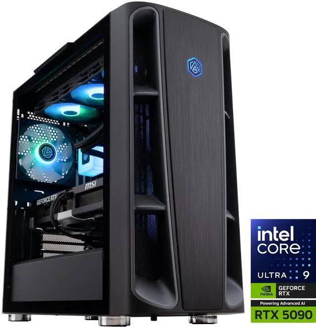 ABS Kaze II Aqua KIIA285K5090 Intel Core Ultra 9 285K Gaming Desktop PC