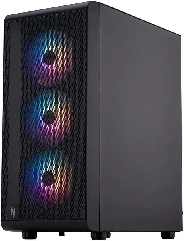 Acer - Nitro 60 Gaming Desktop - Intel Core i7-14700F - 32GB DDR5 Memory - NVIDIA GeForce RTX 5070 Ti - 2TB SSD - Black